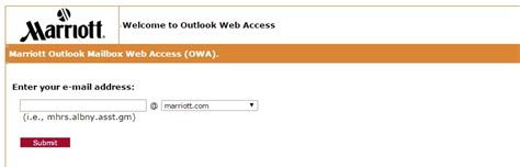marriott webmail|outlook 365 owa marriott.